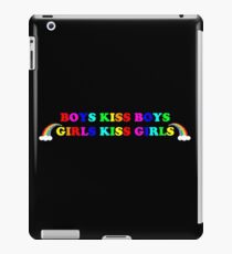 BOYS KISS BOYS GIRLS KISS GIRLS iPad Case/Skin