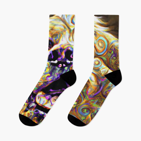 Item preview, Tribal Golden Retriever Dog Art 1 designed and sold by DiatomDesigns.