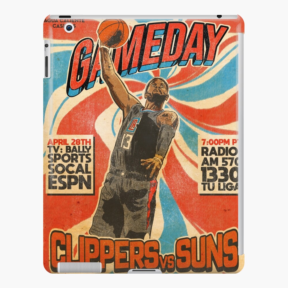 Paul George Clippers Jersey Poster by SAYIDOWjpg