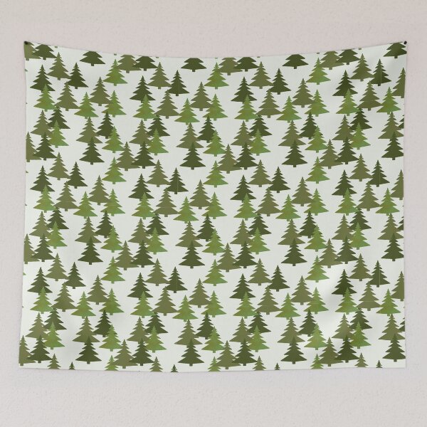 Item preview, Christmas tree design pattern, seamless, green, gimblet designed and sold by LishiArts.