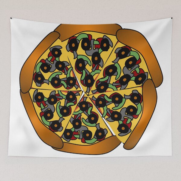 Item preview, Yummy pizza designed and sold by Amethyst's Shop.