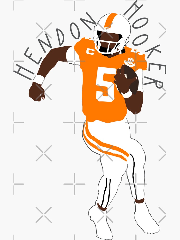 Tennessee Football Hendon Hooker #5 - UTK + Player Licensed -BreakingT