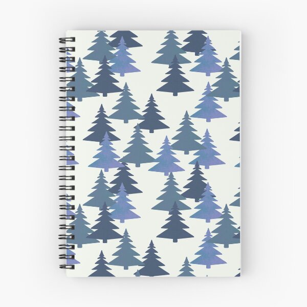 Item preview, Christmas tree design pattern, seamless, kashmir blue, bali hai designed and sold by LishiArts.