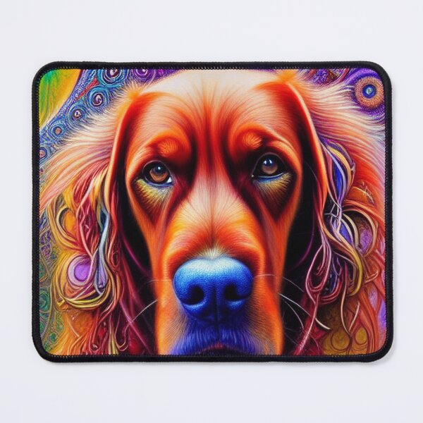 Item preview, Tribal Irish Setter Dog Art 1 designed and sold by DiatomDesigns.