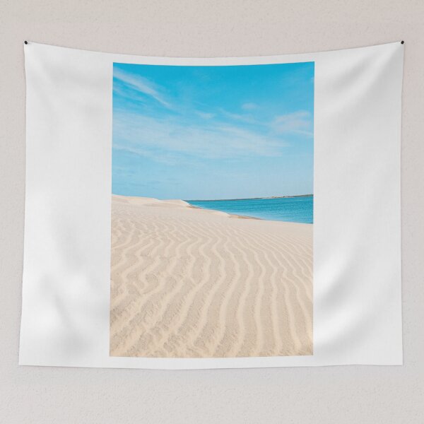Aperçu de l'œuvre Belle plage de sable d'été, vacances tropicales créée et vendue par newburyboutique.