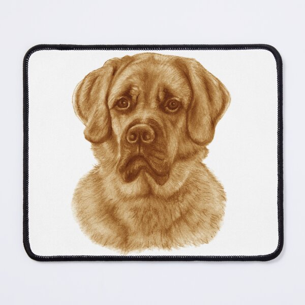 Item preview, Big red dog - brown colorized version designed and sold by SylvieG18.