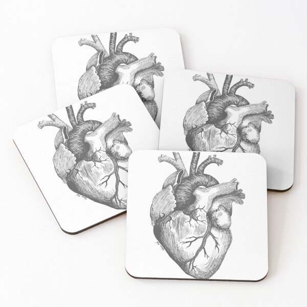 Item preview, Anatomical heart designed and sold by rebeccajoannemo.