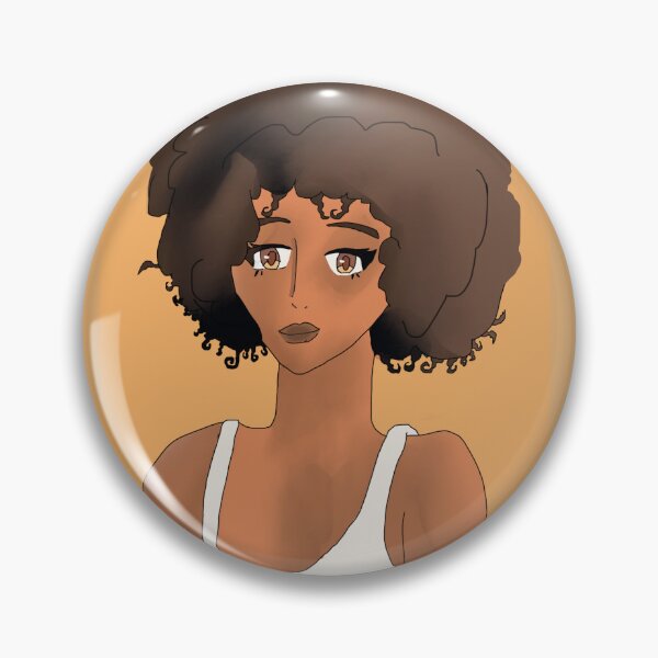 Item preview, Black Girl with Natural Hair designed and sold by Usagicollection.