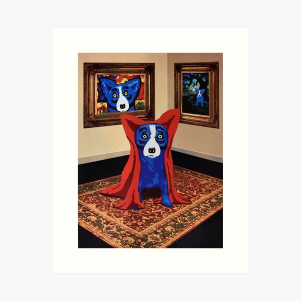 Item preview, Blue Dog The Unveiling designed and sold by yucorntaze.