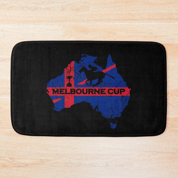 Item preview, Melbourne Cup with Australian flag designed and sold by Manoroma.