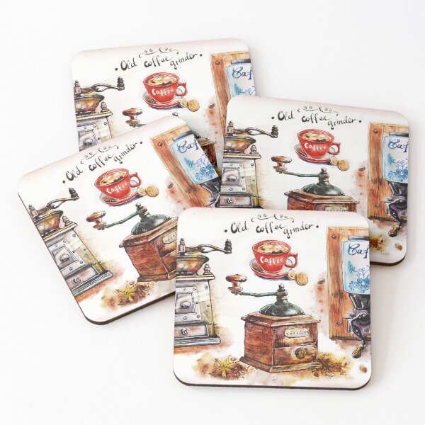 Item preview, Old coffee grinder collection designed and sold by annamiss.