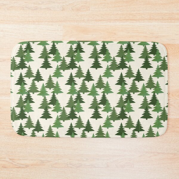 Item preview, Christmas tree design pattern, seamless, green smoke, chalet green designed and sold by LishiArts.
