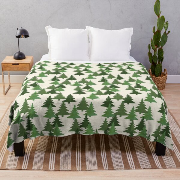 Item preview, Christmas tree design pattern, seamless, green smoke, chalet green designed and sold by LishiArts.
