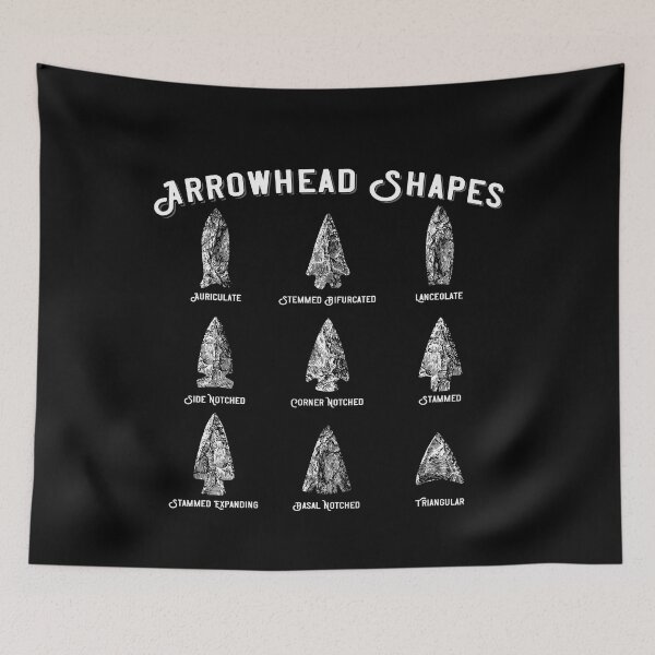 Item preview, Arrowhead Shapes Collecting Vintage Look Gifts designed and sold by MarkusShirts.