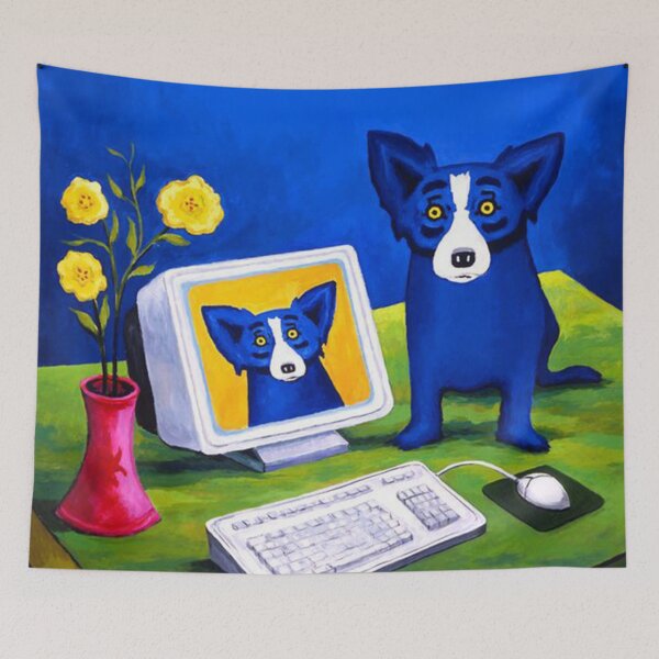 Item preview, Blue Dog 2000 designed and sold by yucorntaze.