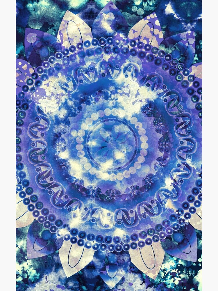 Boho Grape Fizz Mandala by ninabmay