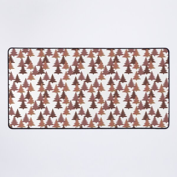Item preview, Christmas tree design pattern, seamless, spicy mix, brown, vanilla brown designed and sold by LishiArts.
