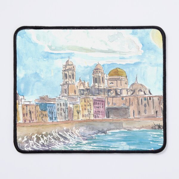 Item preview, Historic City Views in Cadiz Andalusia Spain designed and sold by artshop77.