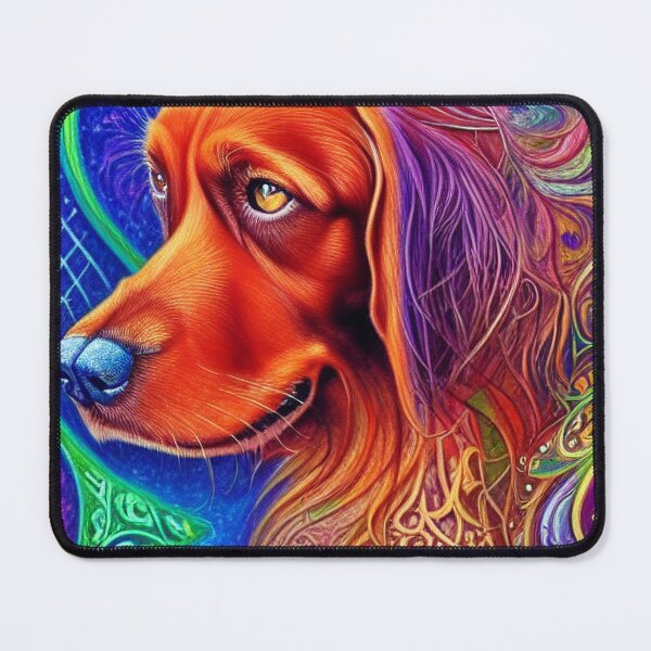 Item preview, Tribal Irish Setter Dog Art 2 designed and sold by DiatomDesigns.