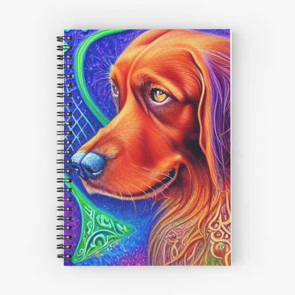 Item preview, Tribal Irish Setter Dog Art 2 designed and sold by DiatomDesigns.