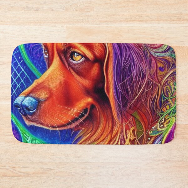 Item preview, Tribal Irish Setter Dog Art 2 designed and sold by DiatomDesigns.