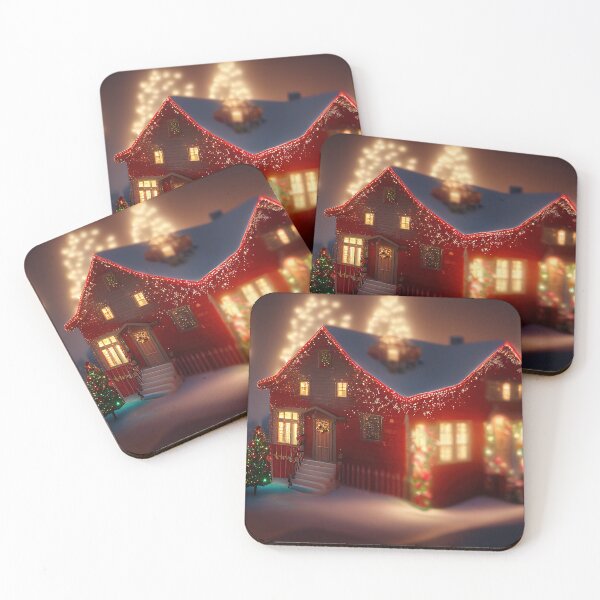 Item preview, Christmas House Ornament designed and sold by DSAHART.
