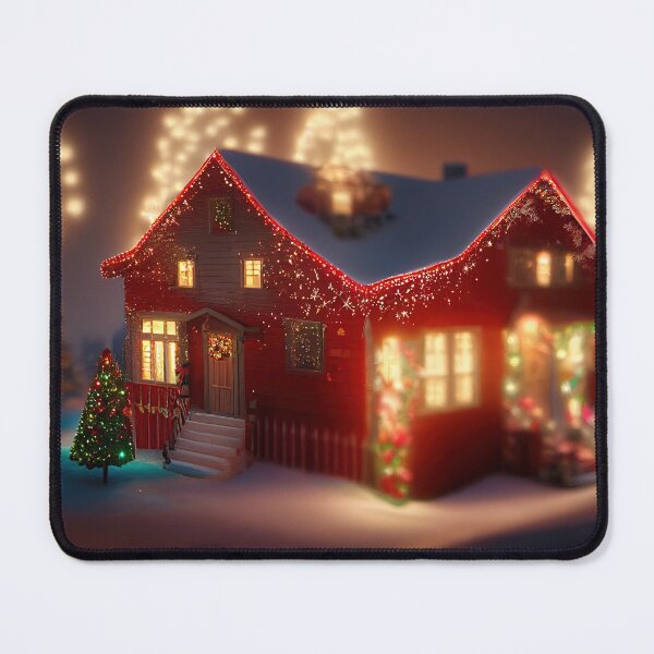 Item preview, Christmas House Ornament designed and sold by DSAHART.