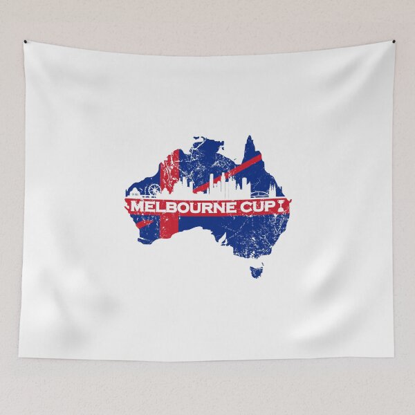 Item preview, Melbourne Cup with Melbourne city skyline designed and sold by Manoroma.