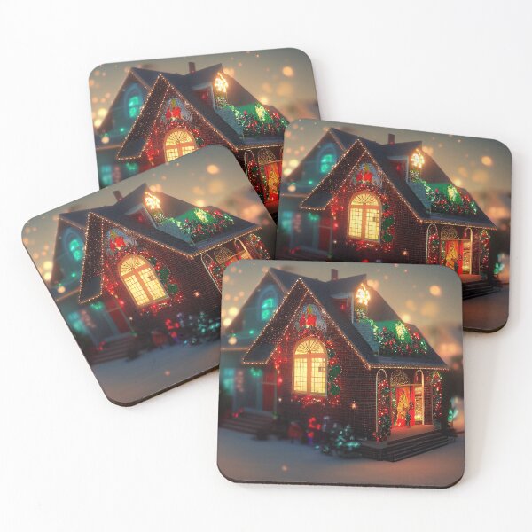 Item preview, Christmas House Ornament designed and sold by DSAHART.
