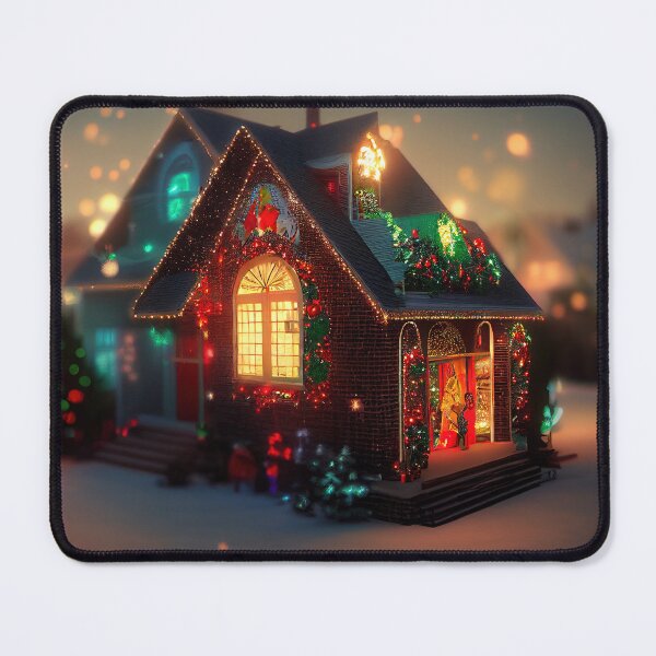 Item preview, Christmas House Ornament designed and sold by DSAHART.