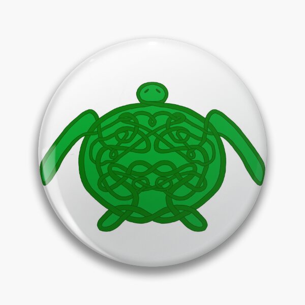 Item preview, Interlace turtle design  designed and sold by Audrey Beatrice.