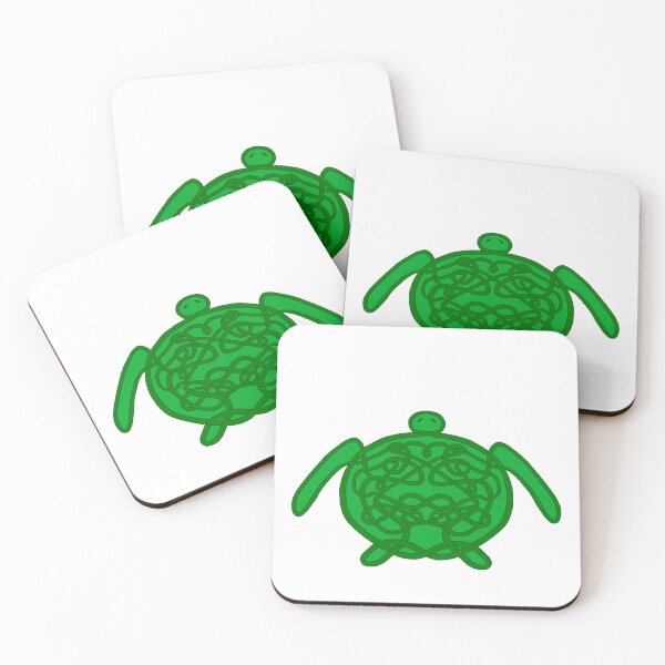 Item preview, Interlace turtle design  designed and sold by Audrey Beatrice.