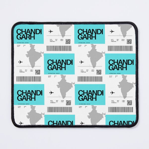 Item preview, Boarding Pass Chandigarh India designed and sold by TangerineTeez.