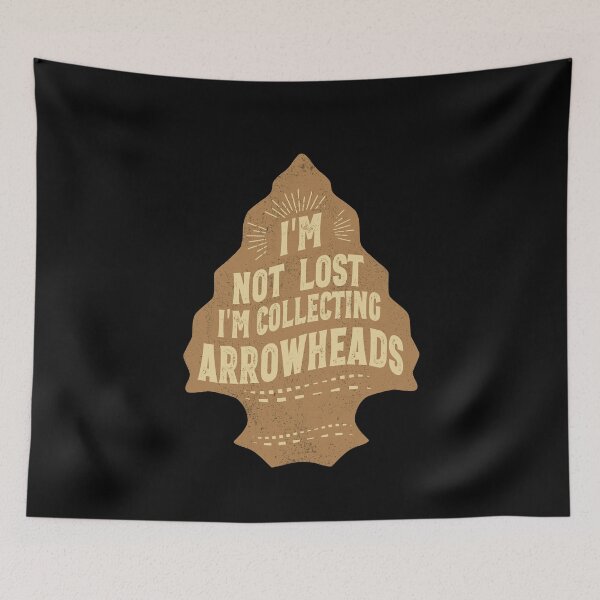 Item preview, Funny Arrowhead Collecting Vintage Look Gifts designed and sold by MarkusShirts.