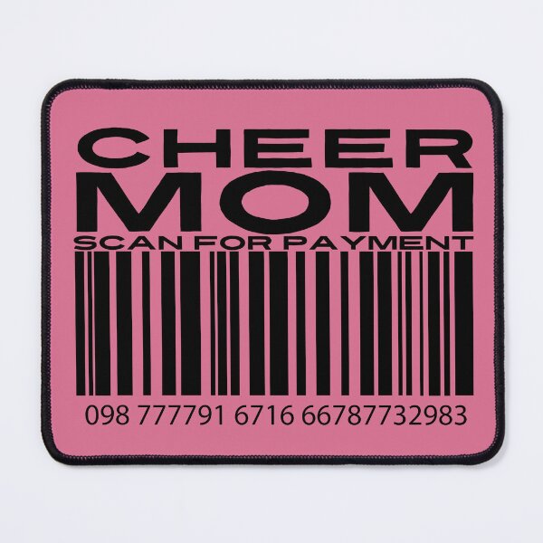 Item preview, Cheer Mom Scan For Payment | Cheer Mom | Cheer (White Lettering Available) designed and sold by Wavecrest Wearables.