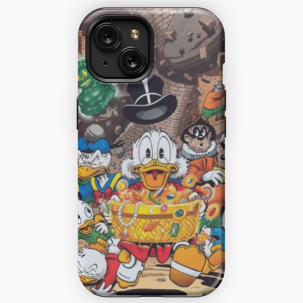 Disney Scrooge McDuck Case for Apple iPhone 15 14 Pro 13 12 Max Mini 11 XS