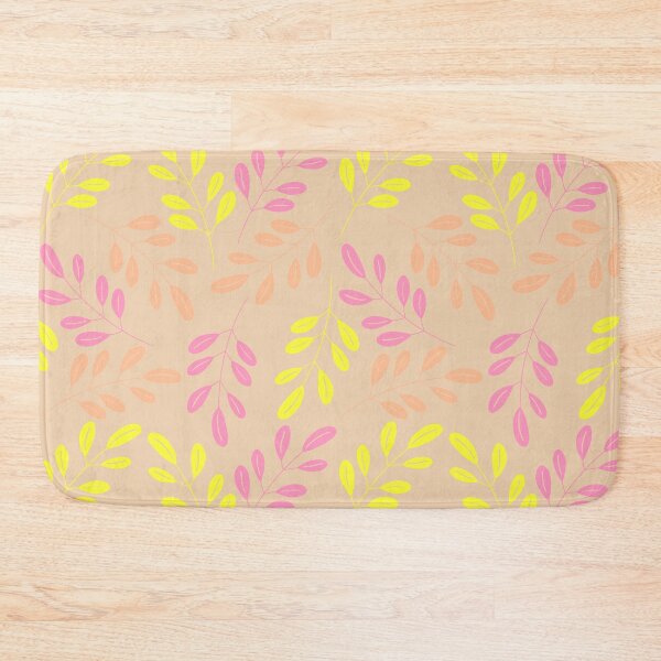 Item preview, Bright colored twigs in repeat pattern designed and sold by Malva-and-Co.