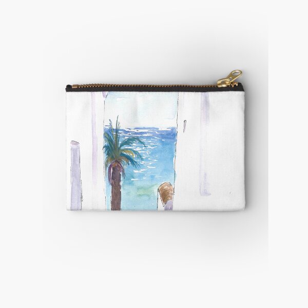 Item preview, Glimpse of the Mediterranean Sea in Small Alley Bar designed and sold by artshop77.