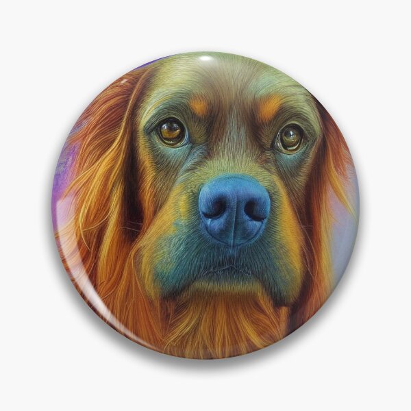 Item preview, Tribal Irish Setter Dog Art 4 designed and sold by DiatomDesigns.