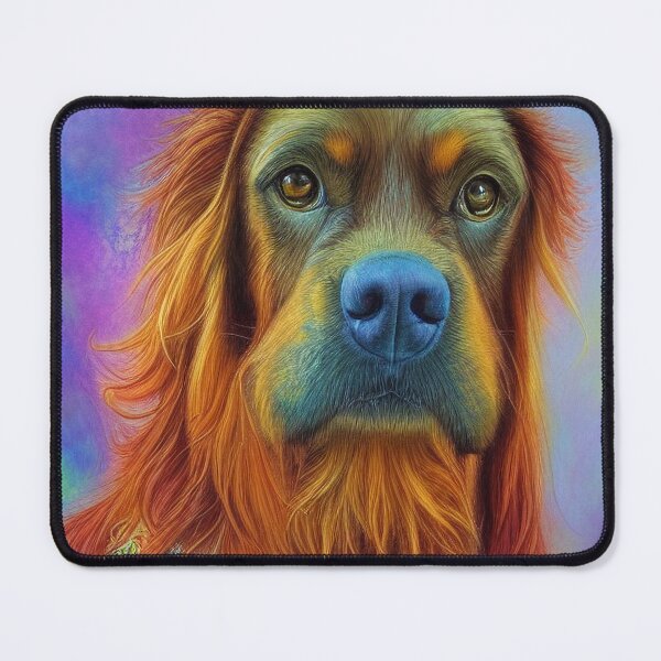 Item preview, Tribal Irish Setter Dog Art 4 designed and sold by DiatomDesigns.