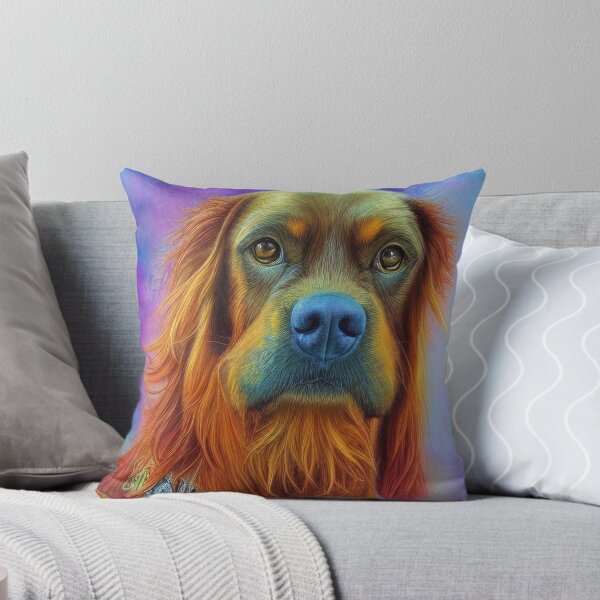 Item preview, Tribal Irish Setter Dog Art 4 designed and sold by DiatomDesigns.
