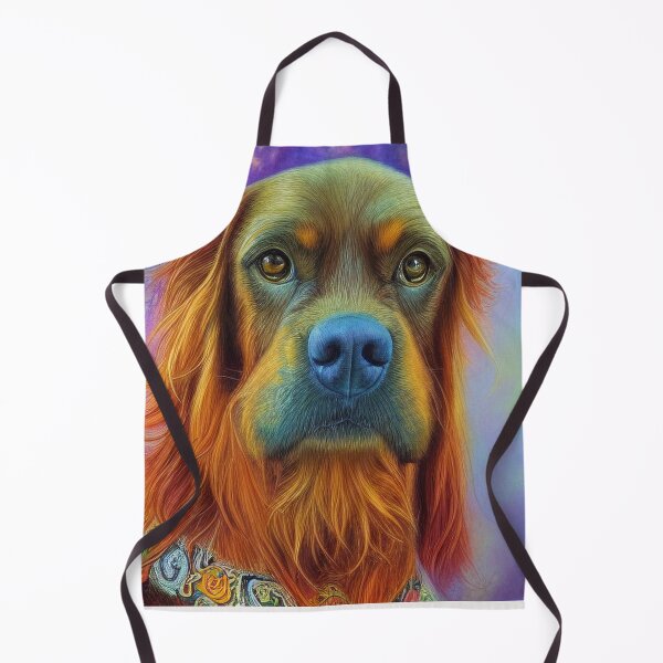 Item preview, Tribal Irish Setter Dog Art 4 designed and sold by DiatomDesigns.