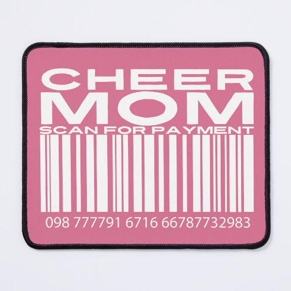 Item preview, Cheer Mom Scan For Payment | Cheer Mom | Cheer (Black Lettering Available) designed and sold by Wavecrest Wearables.