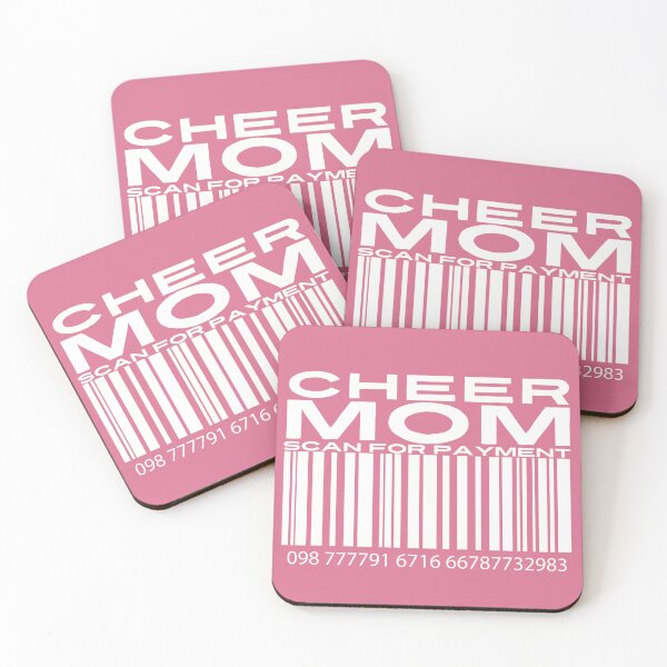 Item preview, Cheer Mom Scan For Payment | Cheer Mom | Cheer (Black Lettering Available) designed and sold by Wavecrest Wearables.