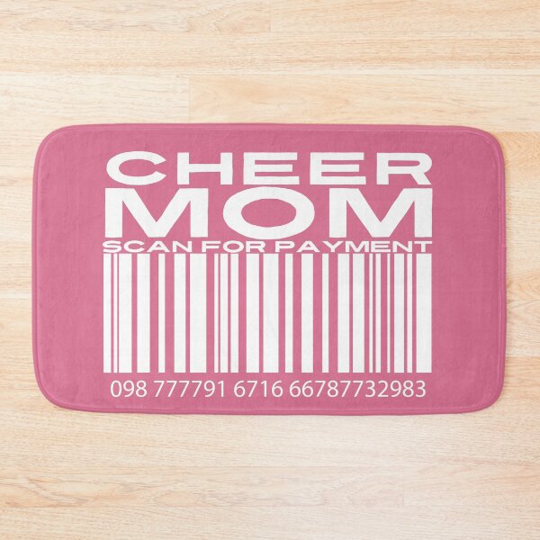 Item preview, Cheer Mom Scan For Payment | Cheer Mom | Cheer (Black Lettering Available) designed and sold by Wavecrest Wearables.