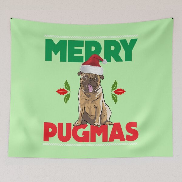 Item preview, Merry Pugmas designed and sold by pugmom4.