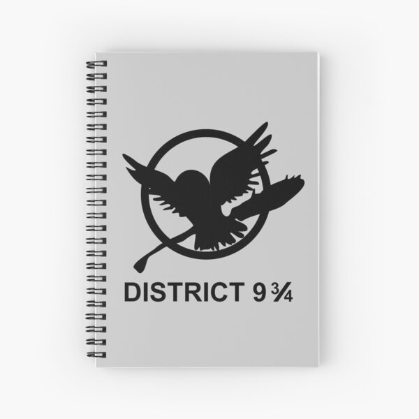 District 9 3/4 Spiral Notebook