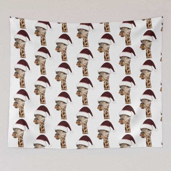 Item preview, Christmas Giraffe Artwork  designed and sold by NikkiBear67.