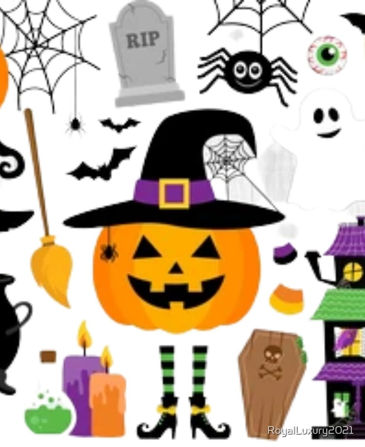 Cute Halloween clipart | Commercial use Kids Fun Halloween Clipart | cute  ghosts, pumpkins, cats, candy, bats | Cute Halloween graphics set