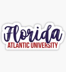 Florida Atlantic University Sticker